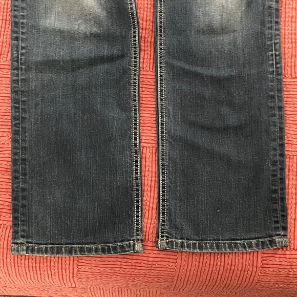 Brody Mens size W34L28.5 blue faded Jeans - Picture 4 of 15